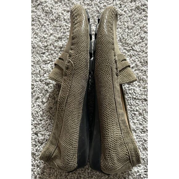 Vaneli Shoes Womens 7.5M Penny Loafers Green Slip On Casual Comfort Low Top Flat - Picture 7 of 11